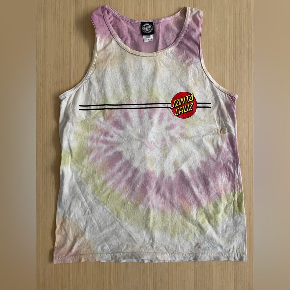 Santa Cruz Skateboards Tie-Dye Tank Top